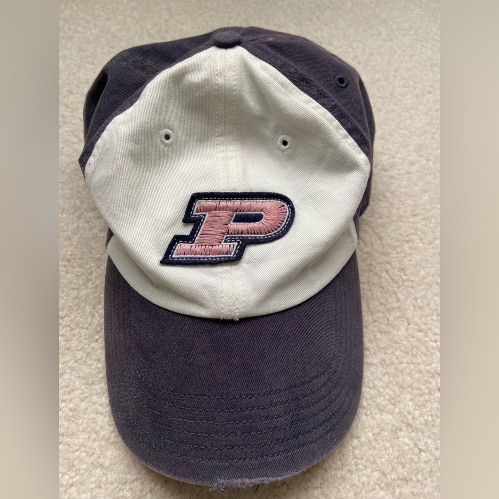 Purdue University Women’s Baseball Cap with Embroidered Fast P Logo